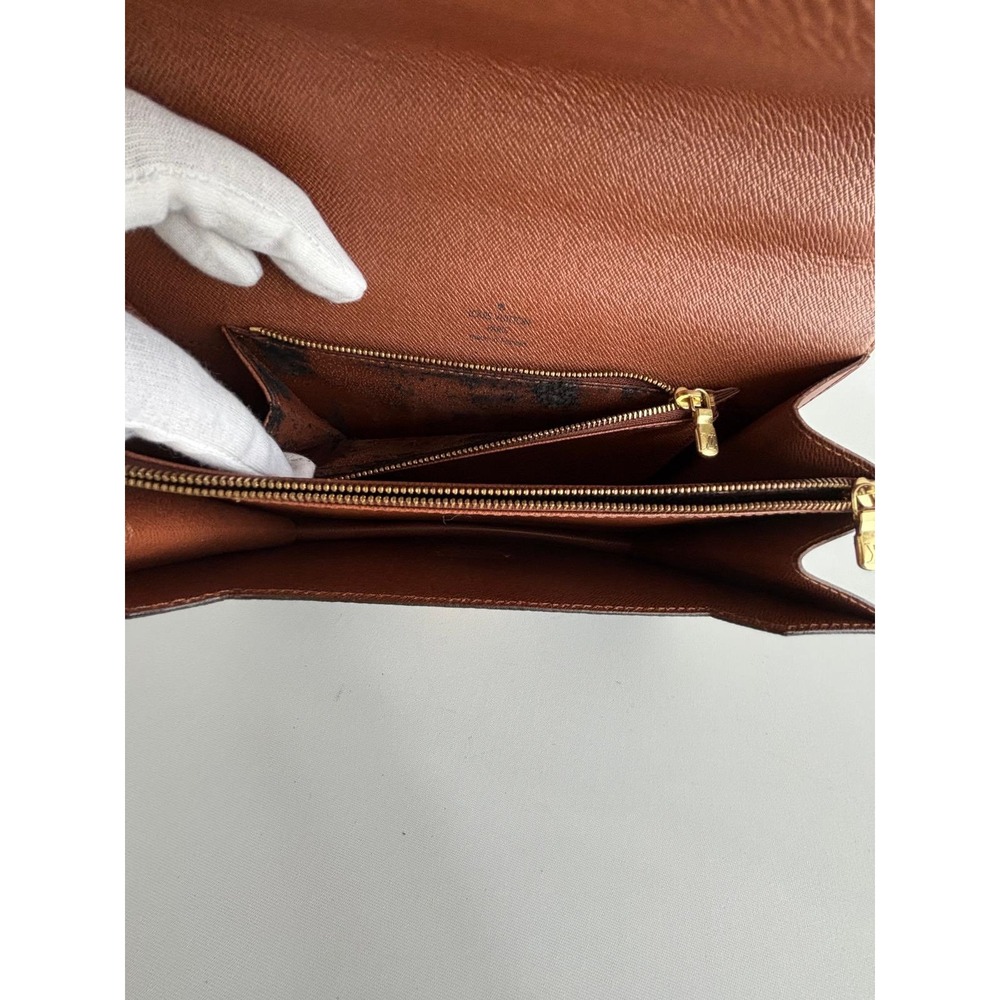 Louis Vuitton Monogram Concorde Handbag Brown Canvas Vintage M51190 Top Handle - Picture 7 of 13
